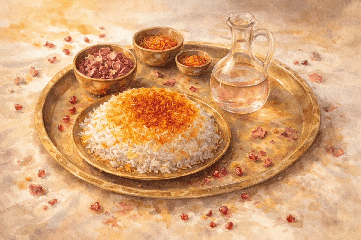 Persian Rose Elegance