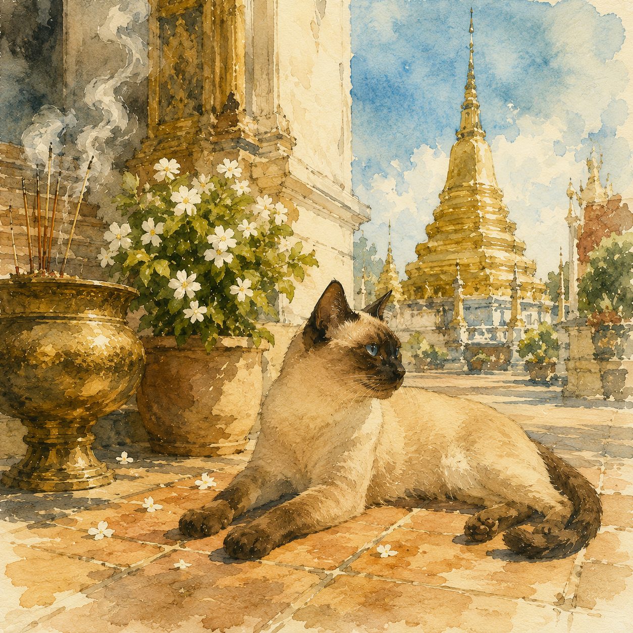 Jasmine in Bangkok